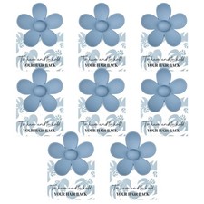 Hair Clip, 8 Pack Flower Bridesmaid Hair Claw Clips with Floral Card, Bridal ...