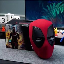 Electric Deadpool Headset Remote Control Light Charging Mask With Sound Effect