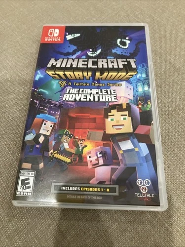 Minecraft Story Mode The Complete Adventure Nintendo Switch Tested & Works