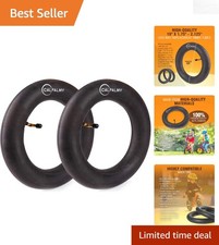 10-Inch Replacement Inner Tubes - Durable Butyl Rubber, 2-Pack, Schrader Valve