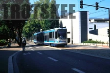 35mm Slide FRANCE Grenoble TAG Tram Strassenbahn 2014 1993 Original