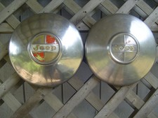 2 Willys Jeep Jeepster Cj Sw Cherokee Wagoneer Hubcap Wheel Cover J10 Center Cap 2 Willys Jeep Jeepster Cj Sw Cherokee Wagoneer Hubcap Wheel Cover J10 Center Cap