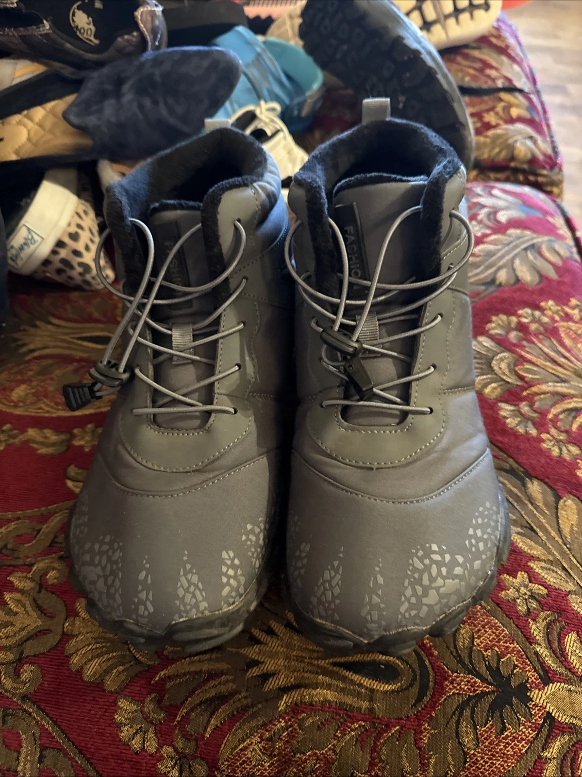 Men’s Barefoot Hiking Snow Boots Size 41 Us Size 8