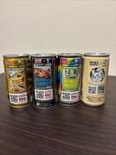 Suntory Boss Coffee Pokémon Trading Card Collab Set Of 4 Japan Import New