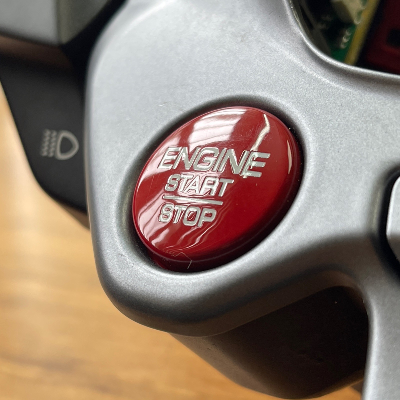 2018-2020 Ferrari Portofino F164 Steering Wheel Black and Blue Leather OEM