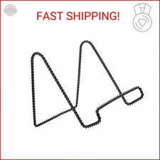 Tripar Decorative Twisted Wire Stand, Black Display (6 Inch Depth) Tabletop Ease