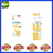 Plant-Based Sensitive Bathing Wipes, 99.9 Water, 16 Count for Sensitive Skin