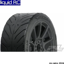 Pro-Line 906921 Avenger Hp S3 Soft Street Belted 1:8 Buggy Tires Mounted