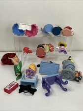 Disney Princess Figure Lot Cinderella Ariel Mermaid Rapunzel Jasmin Mulan Dory