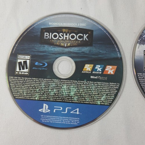 BioShock The Collection 2 Disc Game (Sony PlayStation 4, PS4) Tested & Working - Picture 6 of 11