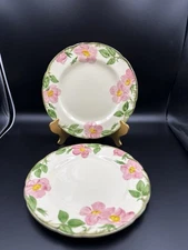 Franciscan Desert Rose Dinner Plates – Set of 2 – 10.5” – USA Interpace 1970s