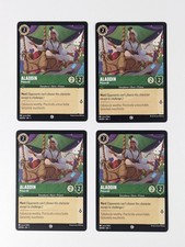 Disney Lorcana Aladdin Prince Ali x4 MINT Set First Chapter 69/204 TCG Common