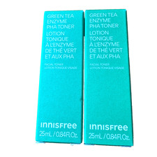 2x INNISFREE Green Tea Enzyme PHA Toner .84oz...