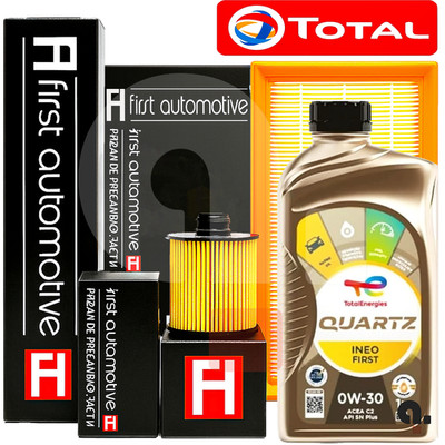 Servicekit Für Seat Ibiza V 1.0 TSI 1.5 TSI 3 Filter + 4LT Total 0W30 Öl