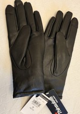 Wilson Women's Leather Gloves Black NIB, Size Medium Touchscreen Compatible