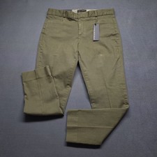 NWT Banana Republic Sloan Skinny Ankle Pant Womens Sz 8 Olive Green Garment Dyed
