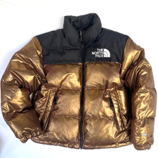 The North Face 700 Nuptse down Jacket Teens Kids 1996 Retro bronze black Size M