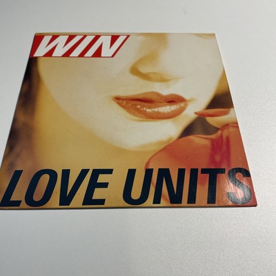 Win Love Units 7'' vinyl UK Virgin 1989 in pic sleeve VS1157