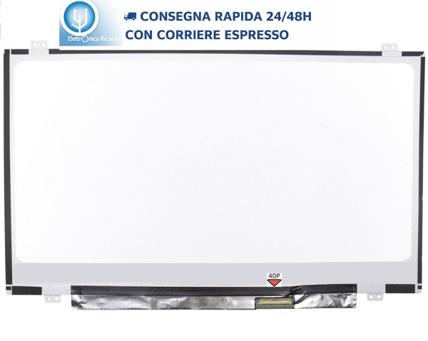 Display Lcd Gateway NE46RS1 Series 14.0 Led Slim 1366X768 40 Pin-image