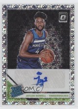 2019-20 Panini Donruss Optic Fast Break Prizm Signatures Jaylen Nowell Auto qr7