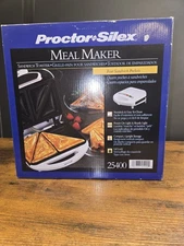 Proctor Silex Meal Maker Panni Sandwich Toaster (Model 25400). NEW IN BOX