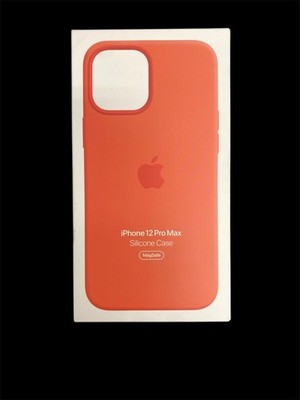 Genuine Apple iPhone 12 Pro Max Silicone with MagSafe - Pink Citrus