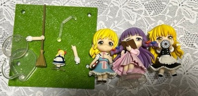 Touhou Project Marisa Kirisame figure set Patchouli Alice Nendoroid Bonus