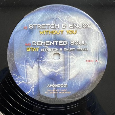 DJ Stretch & Enjoy / Demented Soul - Without (Vinyl 12'' - 2022 - UK - Original)