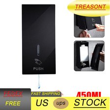 Wall Mounted Liquid Soap Dispenser Bathroom Hand Shampoo Shower Gel Storage