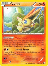 Victini 23/113 Holo Rare Legendary Treasures Pokemon Heavily Played on eBay