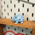 TOMY Pokemon RHYHORN 1.5" Mini Figure Nintendo CGTSJ Vintage Toy Collectible