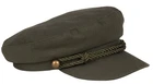 Greek Fisherman Cap Hat Olive  With Rope Hat Band One Size Yachting Sailing Lace