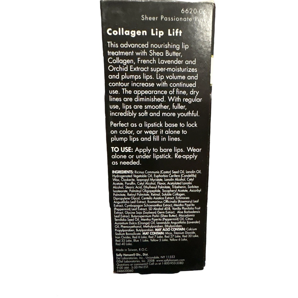 Sally Hansen Collagen Lip Lift - 6620-06 Sheer Passionate Pink - 0.1 oz - Image 3 of 4