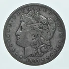 XF 1897-S Morgan Silver Dollar (1 coin) *3710