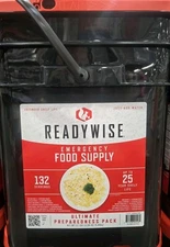 Readywise Emergency Food Supply, 132 servings, 12 lbs 12.69 oz (5.80 kg)