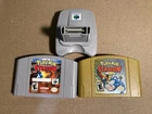 Pokemon Stadium 1 and 2 Nintendo 64 N64 Lot w/ Transfer Pak Tested Authentic