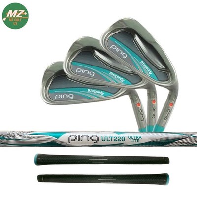 [NEW] 2015 PING Rhapsody Red Dot Women's Iron Set/6PW.UW.SW/ Ultra Lite Flex