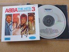 ABBA Fida & Björn signed Autogramm signiert "ABBA THE HITS 3" CD-Cover