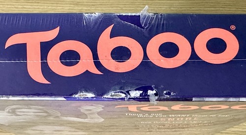 Taboo The Game of Unspeakable Fun! Unopened/Sealed Game 4+ Players Ages 13+ New - Picture 5 of 5