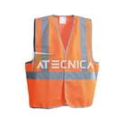 Vest Orange High Visibility Aerre Bib Reflector Certified EN47