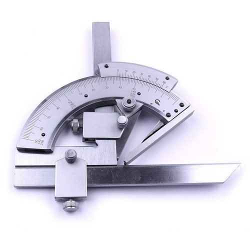 Universal Präzision Fase Winkelmesser Edelstahl Winkel Werkzeug 0-320° Angular - Bild 10 von 13