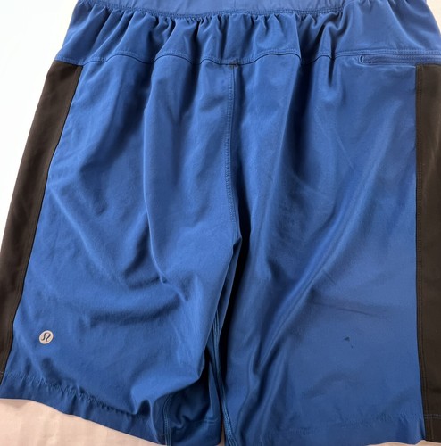 Lululemon Herren knielange blau & schwarze Sportshorts Größe M - Bild 8 von 10