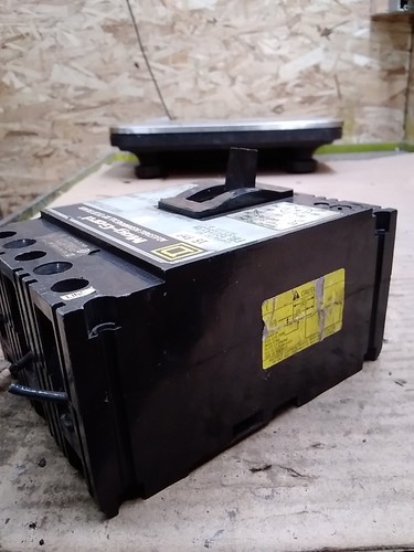 Square D FAL3601513M 3 Pole 600 Volt 15 Amp Mag Guard Circuit Breaker Tested - Picture 7 of 9