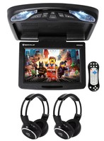 Rockville Rvd12hd-bk 12 Black Flip Down Car Monitor Dvd/usb Player+headphones on sale Rockville Rvd12hd-bk 12 Black Flip Down Car Monitor Dvd/usb Player+headphones on sale