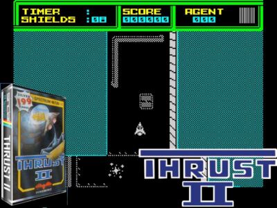 Sinclair ZX Spectrum 48K Spiel - THRUST 2 - Firebird - getestet & funktionsfähig - Klassiker