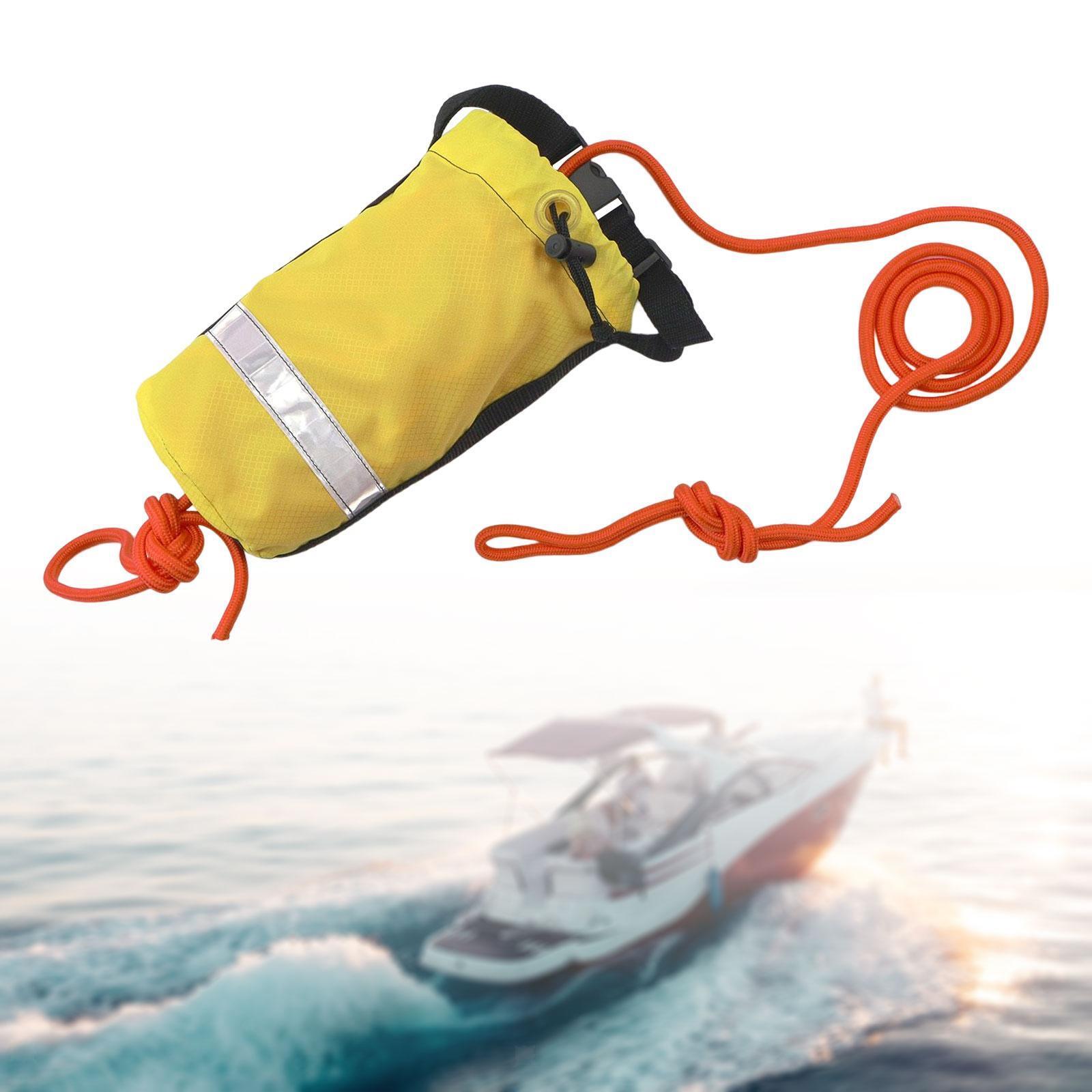 Throw Bag for Water Rescue with 52ft Throwable Rope Portable for Swimming eBay