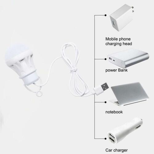 USB LED Bulb 5V Emergency Lamp Low Consumption Camping Tent Light Best - Picture 3 of 11