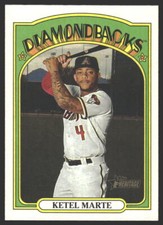 Ketel Marte #83 2021 Topps Heritage Arizona Diamondbacks