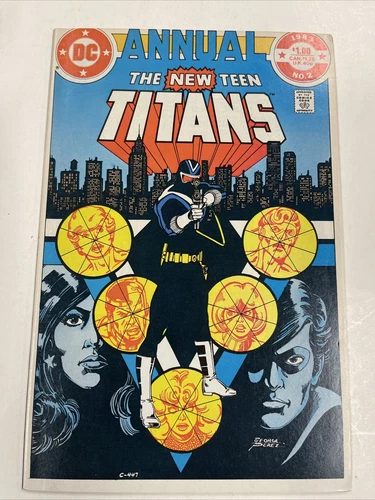 New Teen Titans Annual #2 DC Comics 1983 1st Appearance Of The Vigilante NM/VF