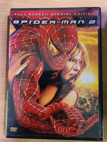Spider-Man 2 (DVD, 2004, Full Screen Special) Tobey Maguire, Kirsten Dunst
